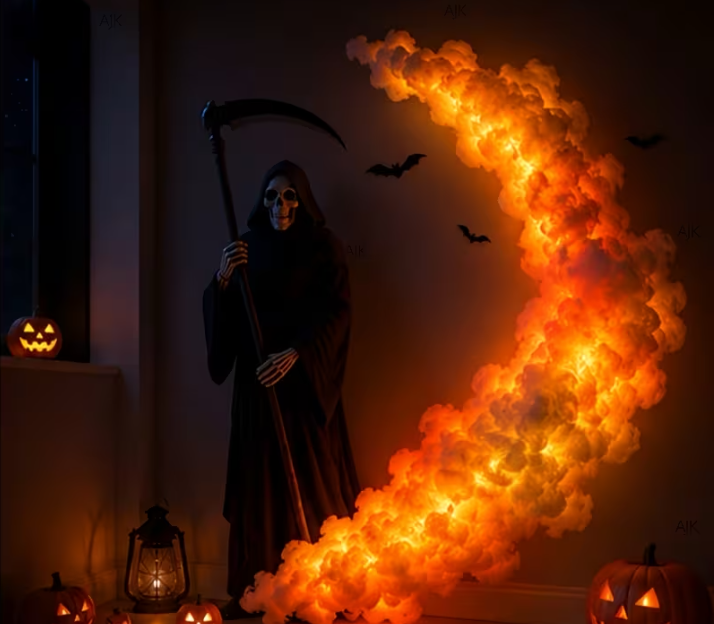 DIY Haunted Thunder Cloud