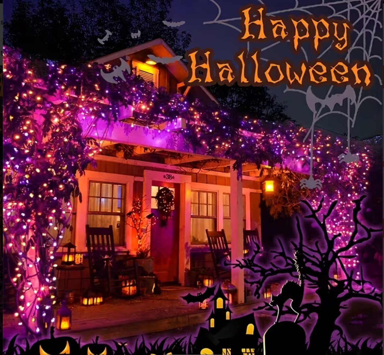 Halloween LED String Lights