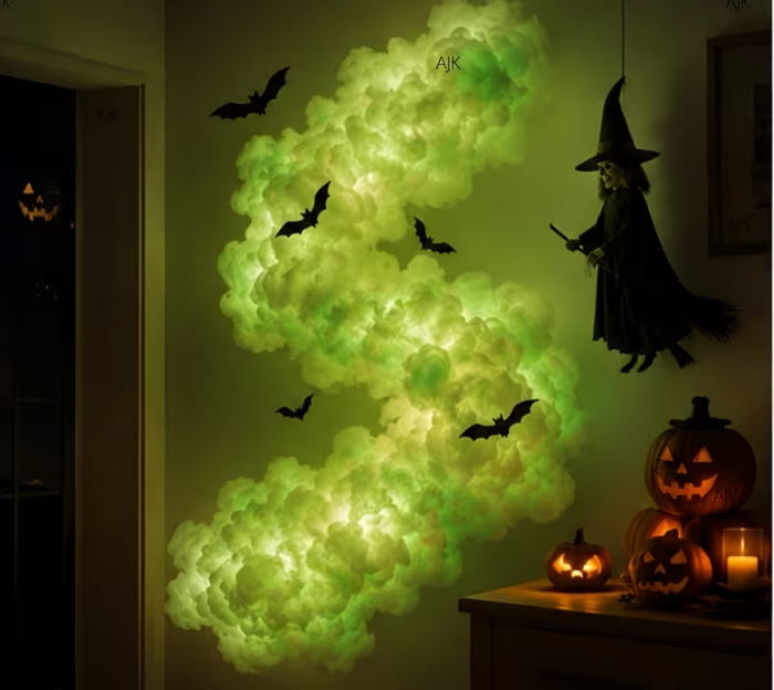 DIY Haunted Thunder Cloud