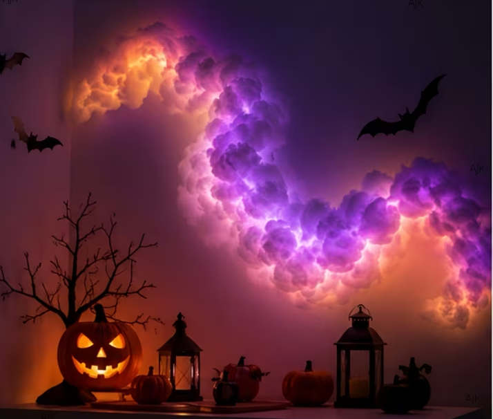 DIY Haunted Thunder Cloud