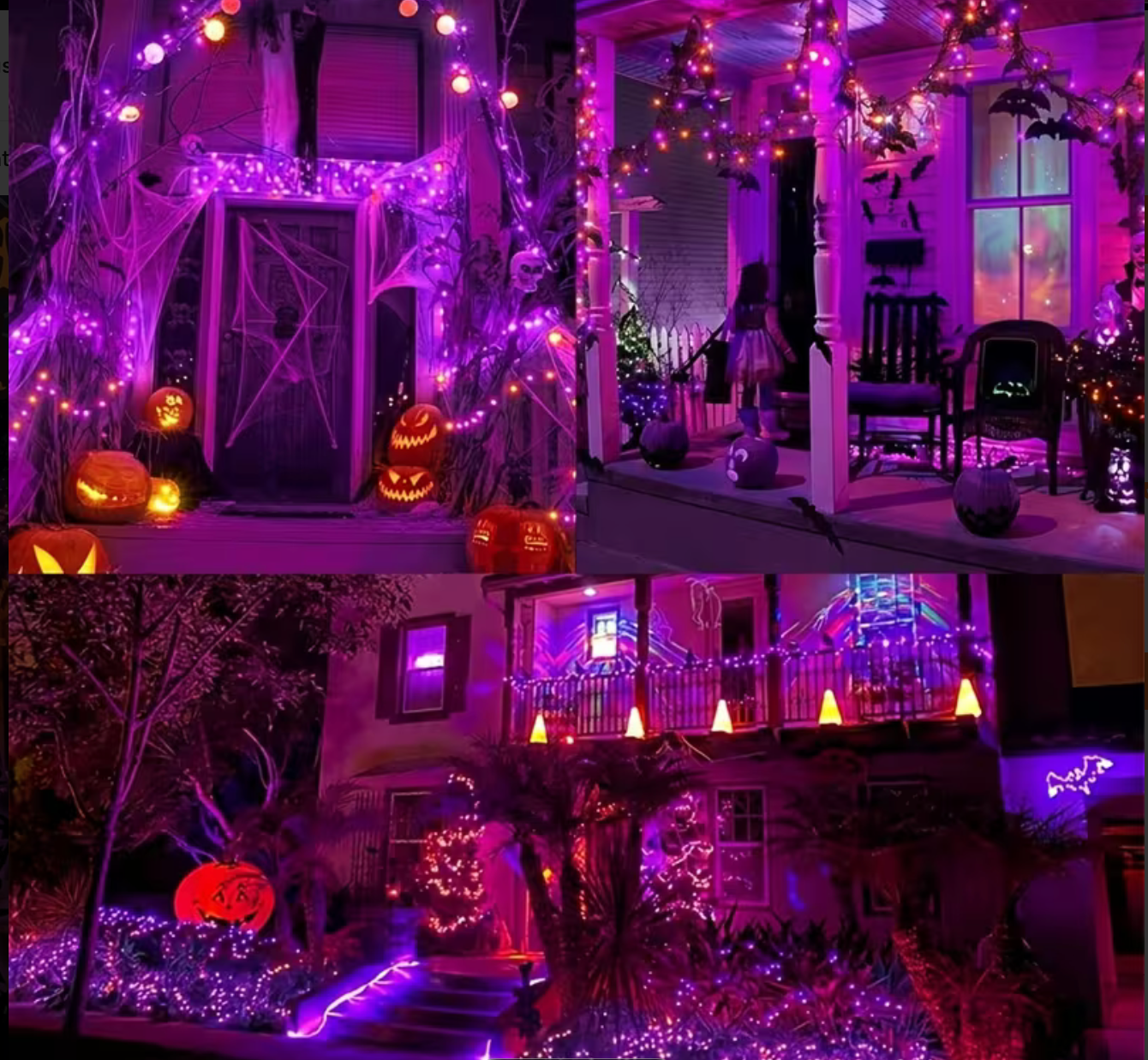 Halloween LED String Lights